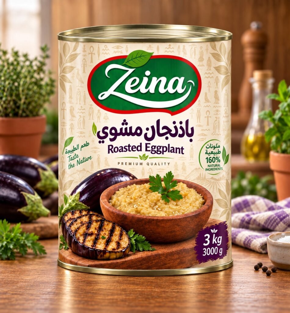 باذنجان مشوى